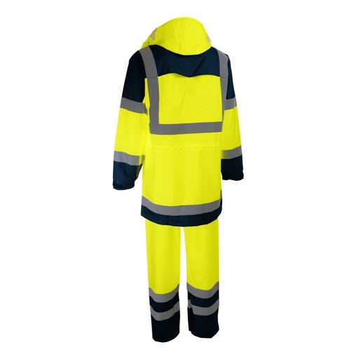 Ensemble de pluie haute visibilité veste et pantalon jaune – Singer VILA