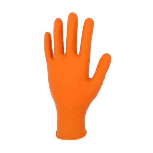 Gant nitrile, AQL 1,5 orange (boîte de 100 gants) – Singer AUU7000
