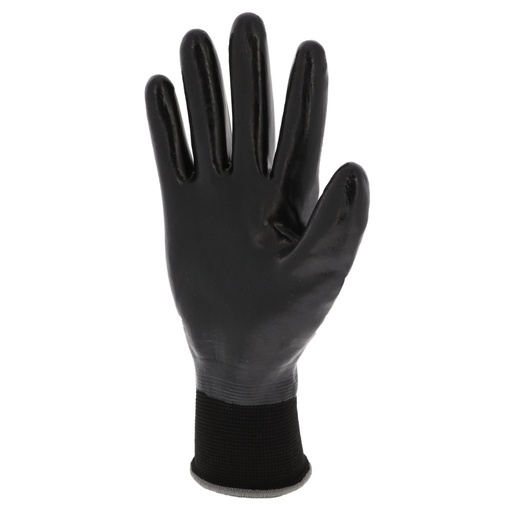 Gant nitrile tout enduit, support polyester (lot de 10 paires) – Singer NYM157NB