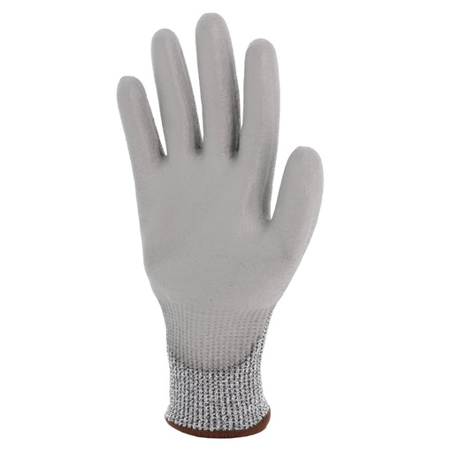 Gant PEHD, coupure B blanc / gris (lot de 10 paires) – Singer PHD31PU