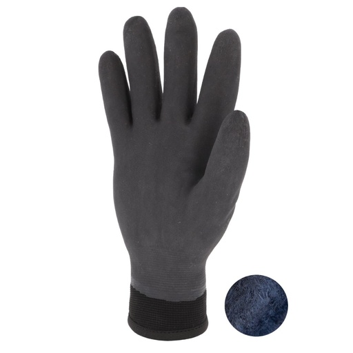 Gant spécial froid deux couches, tout enduit latex mousse (lot de 10 paires) – Singer SNOWFLEX