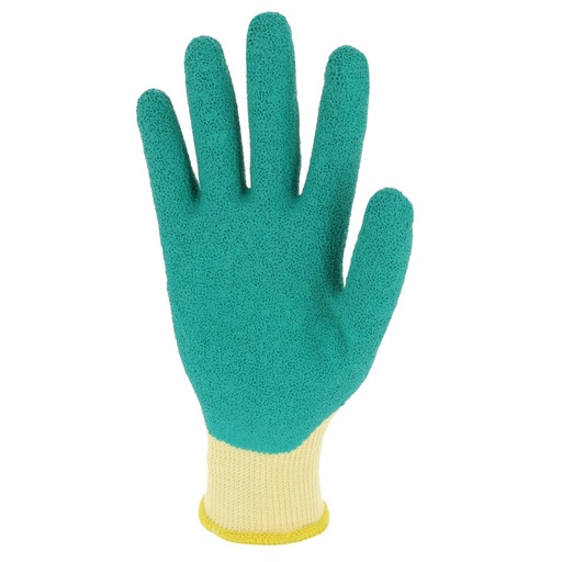 Gant latex, support polyester support jaune (lot de 10 paires) – Singer TAC1025V