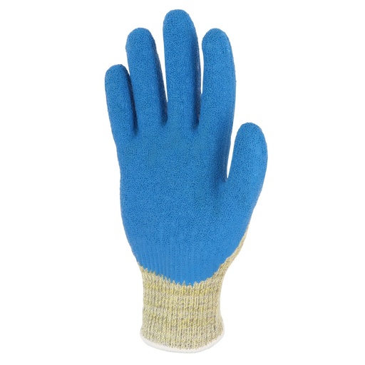 Gant anti-coupure E aramide et fil acier, paume latex (lot de 10 paires) – Singer TKV105