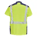 LF9T86 - Polo manches courtes Fluo Safe XP - JauneMarine(2).webp
