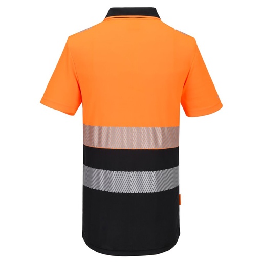 Polo haute visibilité zippé DX4 classe 1 – Portwest DX435