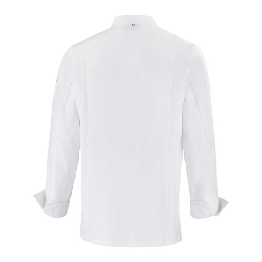 Veste de cuisine homme manches longues Platine