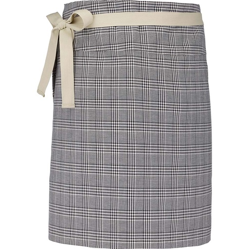 Tablier Wok noir/beige