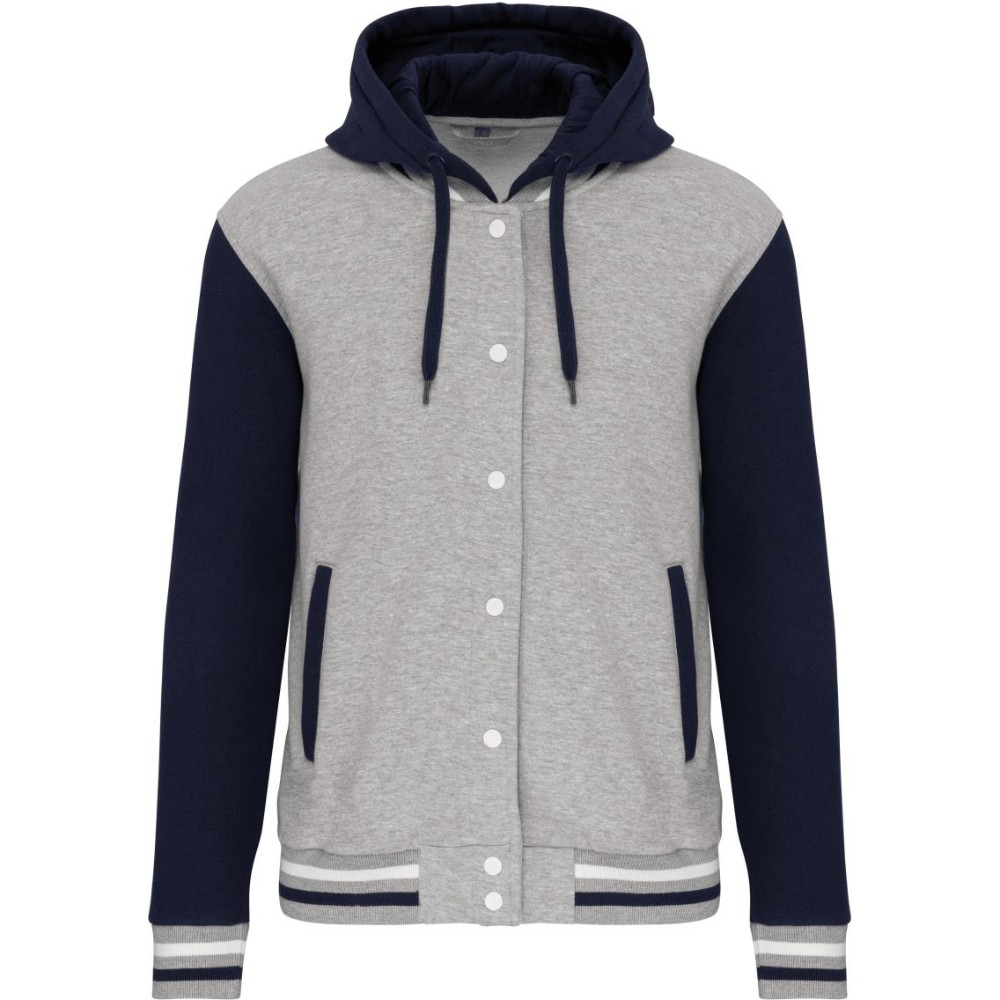 Veste college à capuche « Teddy » – Kariban K4003