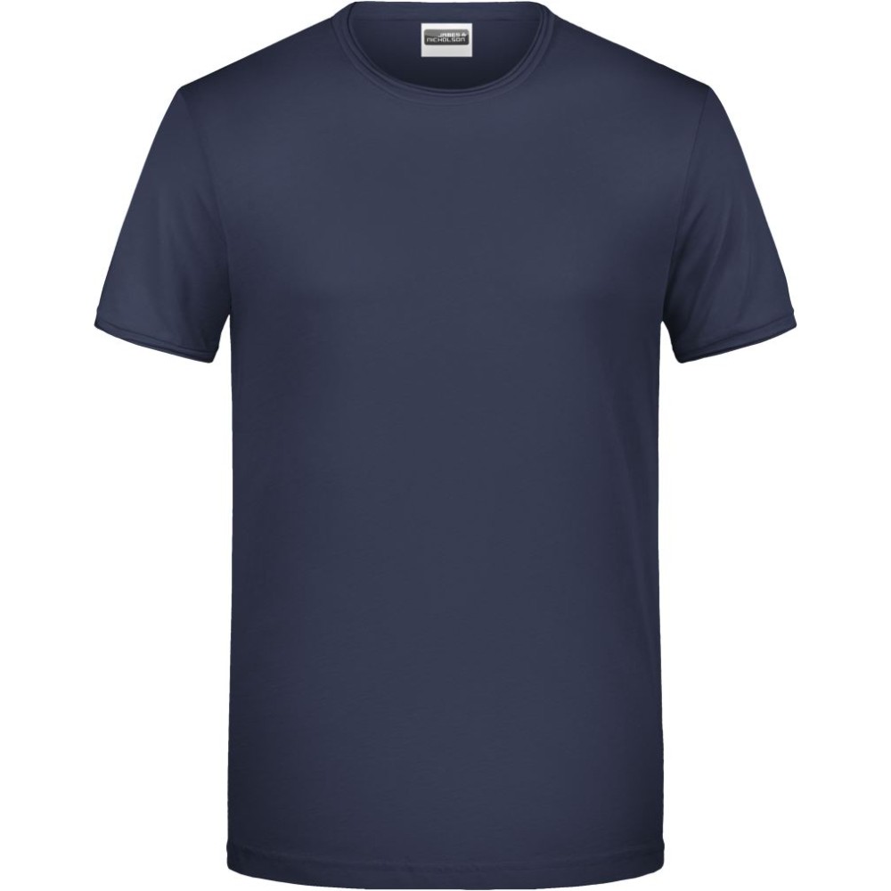 T-shirt bio manches roulottées – Daiber 8002