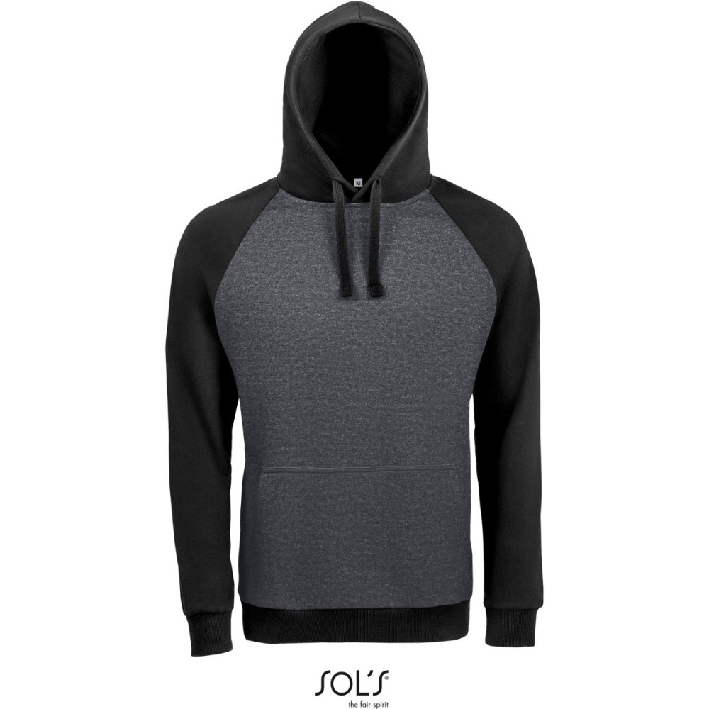 Sweat à capuche raglan bicolore – SOL'S Seattle