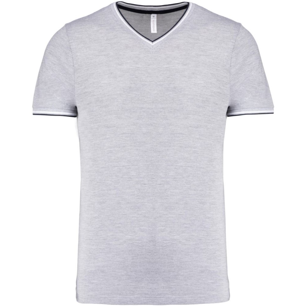 T-shirt piqué col V homme – Kariban K374
