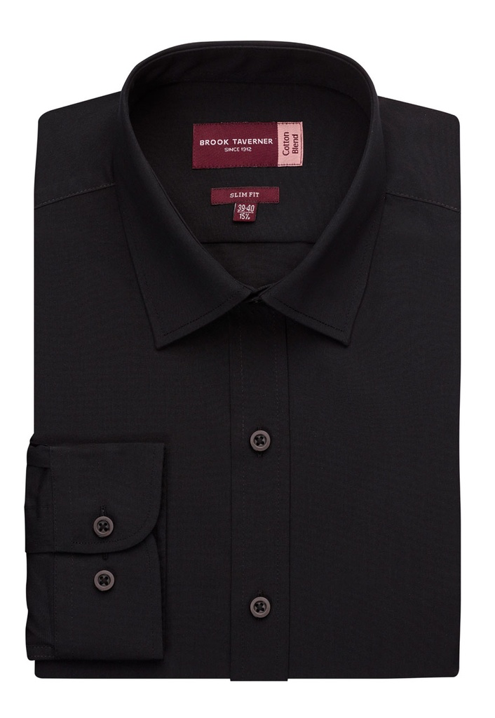 Chemise Pisa coton stretch slim Brook Taverner 7721