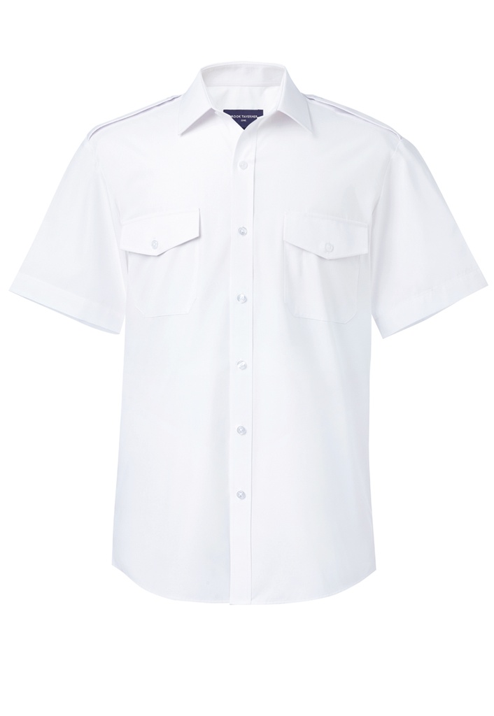 Chemise pilote Olympus manches courtes Brook Taverner 7746