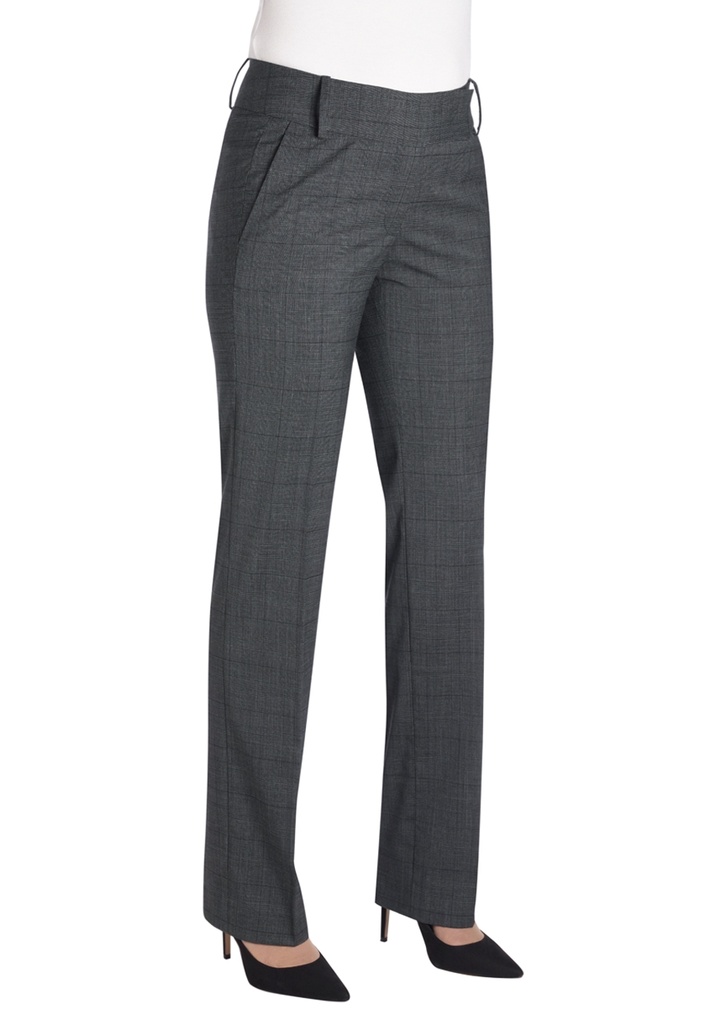 Pantalon de tailleur femme Genoa à carreaux Brook Taverner 2332