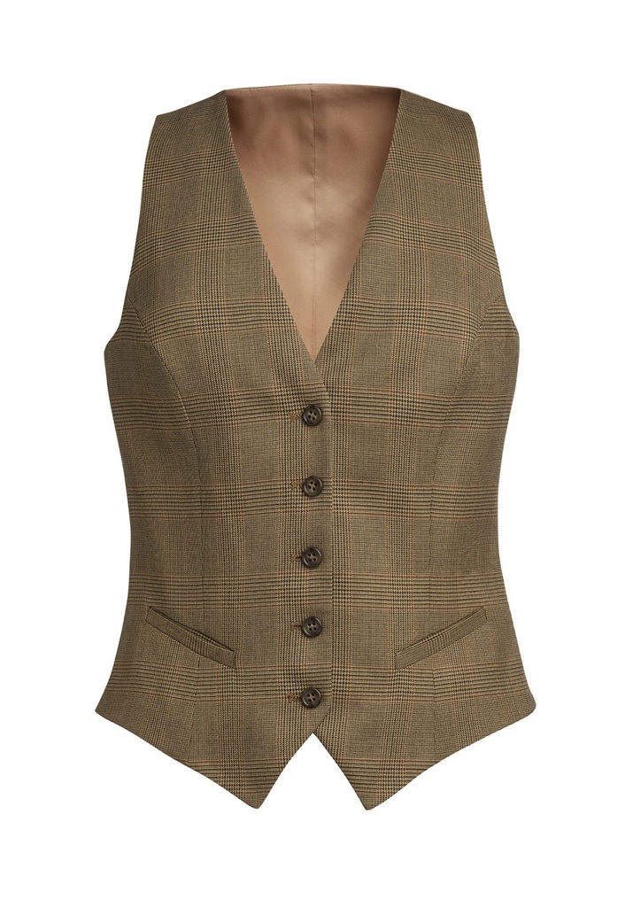 Gilet femme Olivia à carreaux Brook Taverner 2363