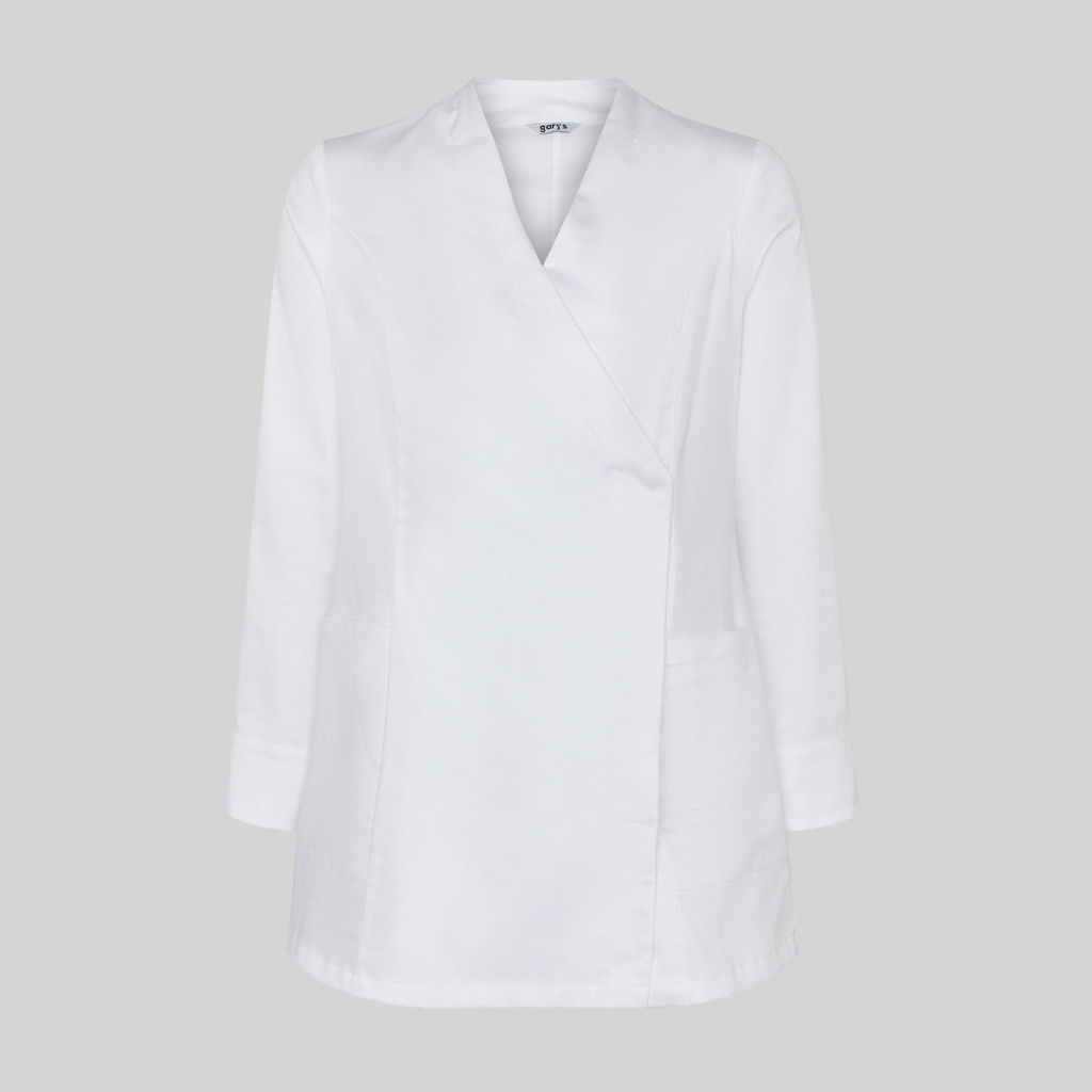 Blouse femme ouverte col cheminée Aria – Gary's 500035
