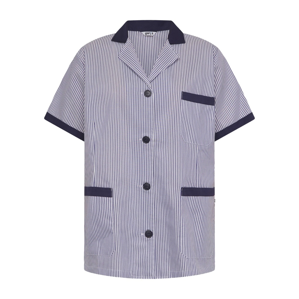Tunique femme vichy manches courtes bicolore – Gary's 522000