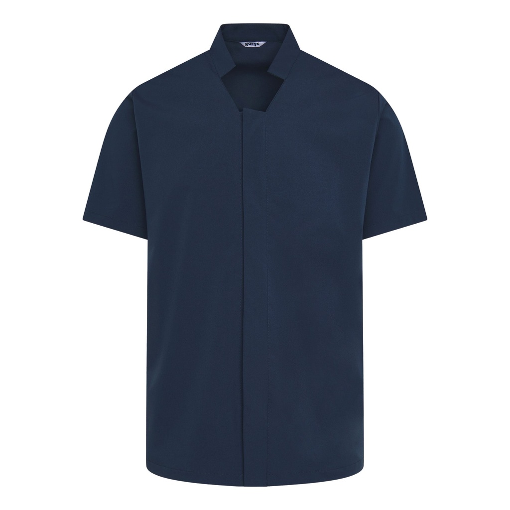 Tunique homme manches courtes boutons cachés Marc – Gary's 600105