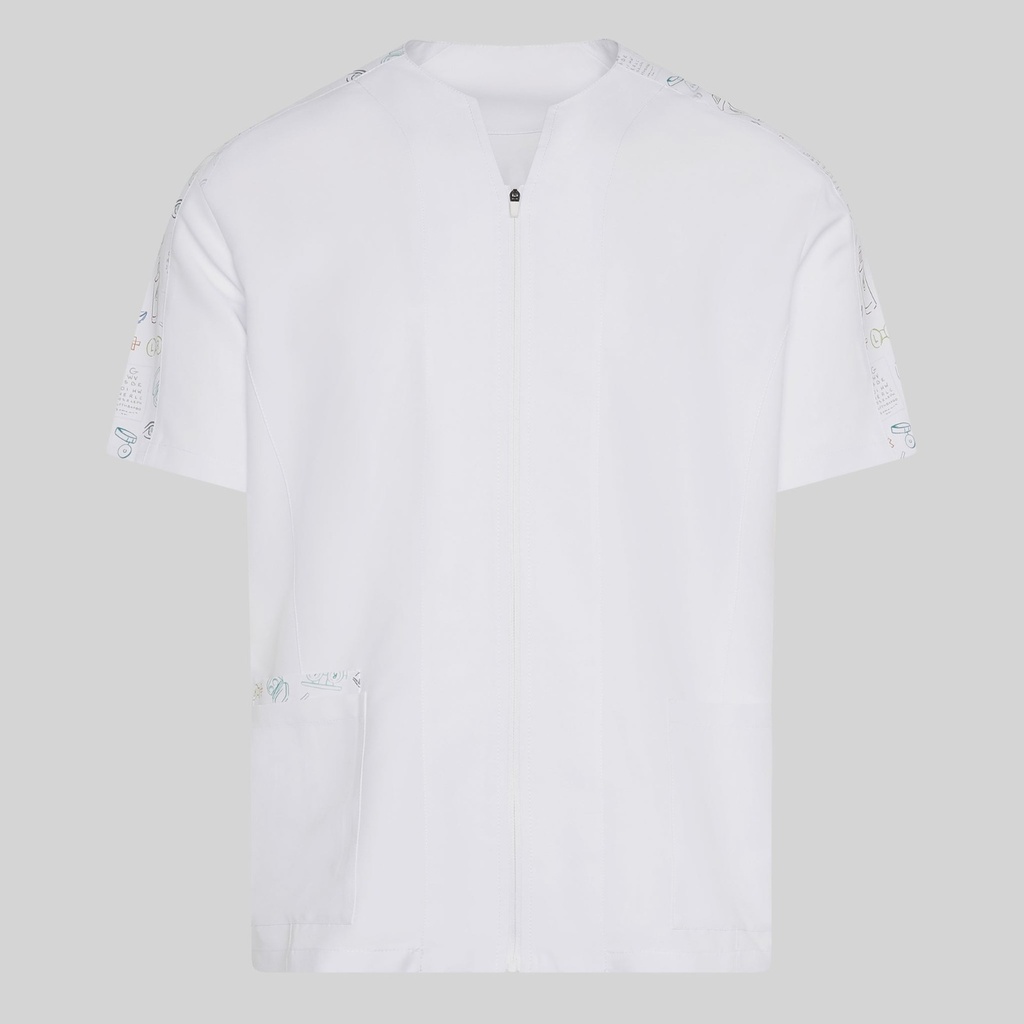Tunique homme col cheminée manches courtes Liam – Gary's 600126