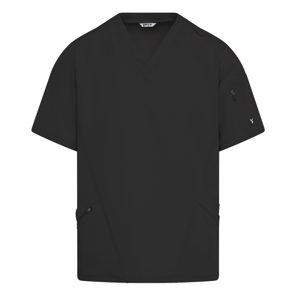 Tunique homme col Canalé manches courtes Ruben – Gary's 600077