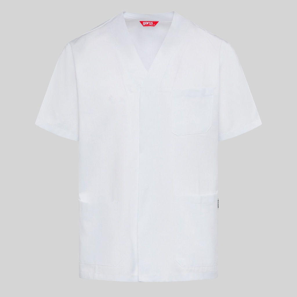 Tunique Médicale homme manches courtes avec boutons-pression – Gary's 617901