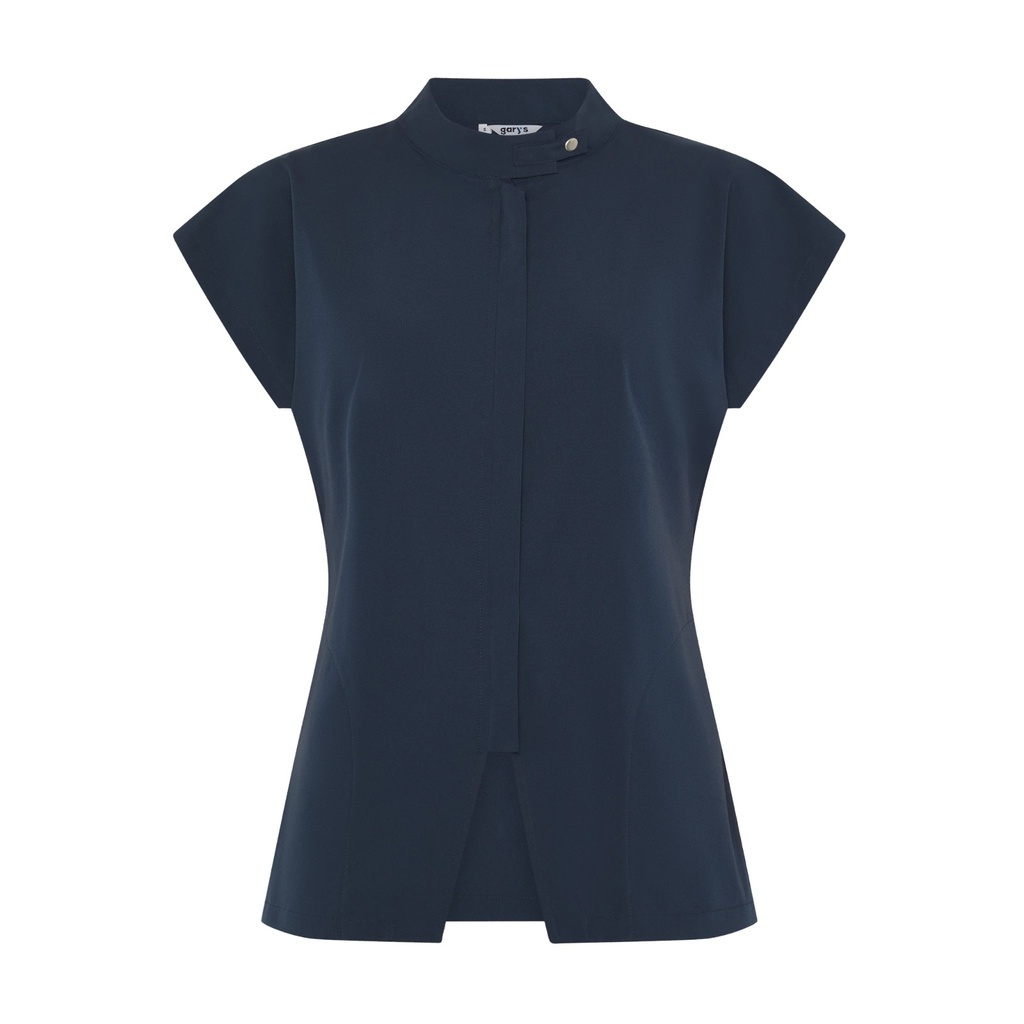 Tunique femme ouverte zippée manches courtes Musa – Gary's 600089