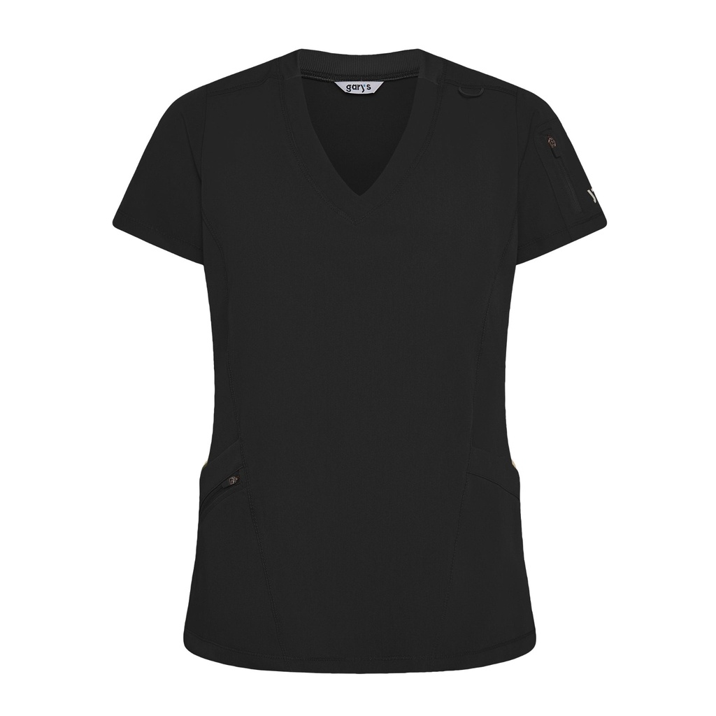 Tunique femme col Canalé manches courtes Nancy – Gary's 600074