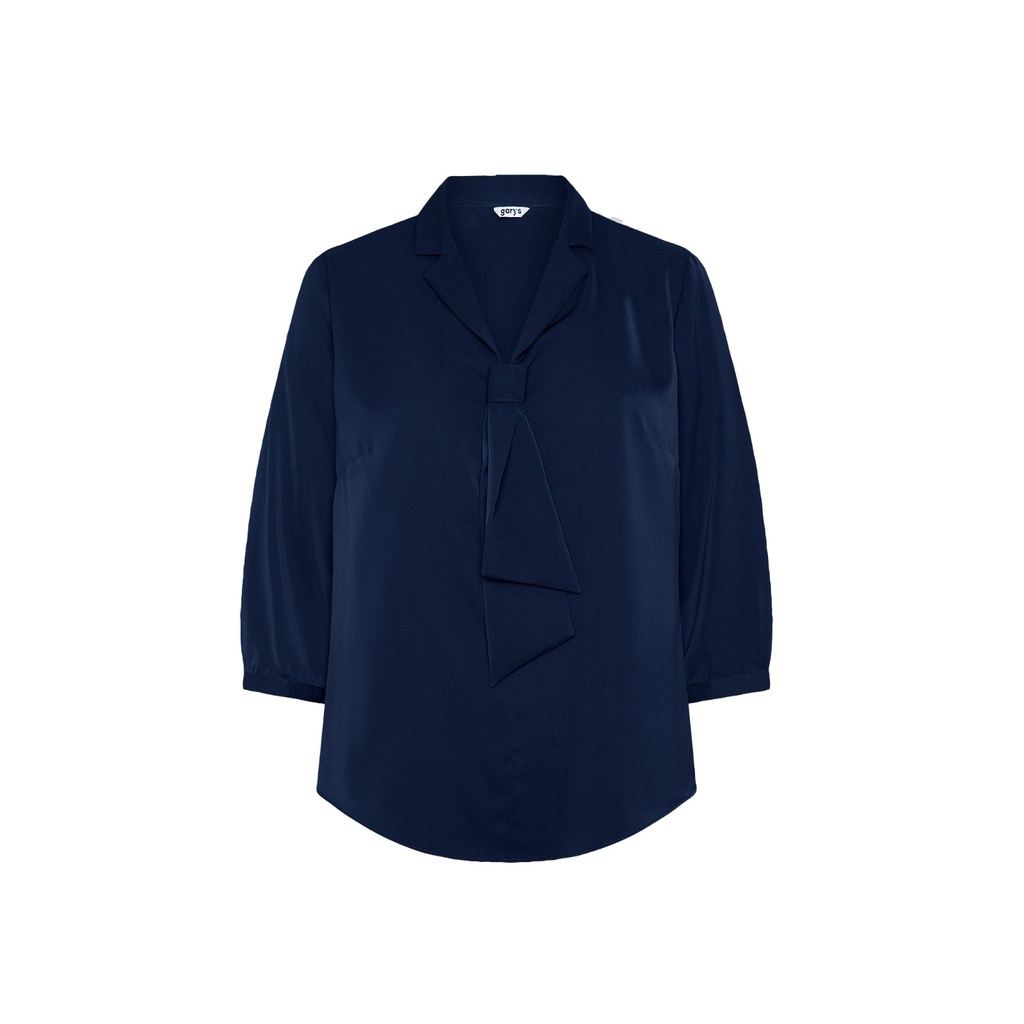 Blouse femme col à revers noeud Flavia – Gary's 240009