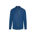 Chemise homme Mattia slim fit denim délavé – Gary's 260800