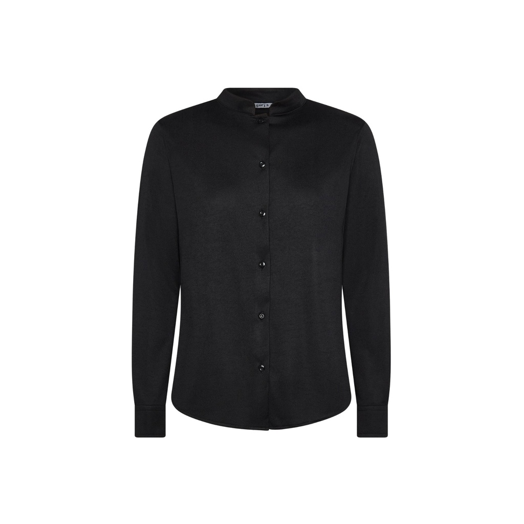 Chemise femme col mao interlock Renata – Gary's 240013