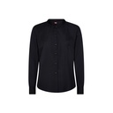 Blouse femme manches longues col mao popeline – Gary's 288200