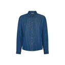 Chemise femme Valeria denim délavé – Gary's 240100