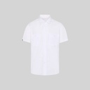 Chemise unisexe Épaulettes manches courtes élasthanne – Gary's 260017