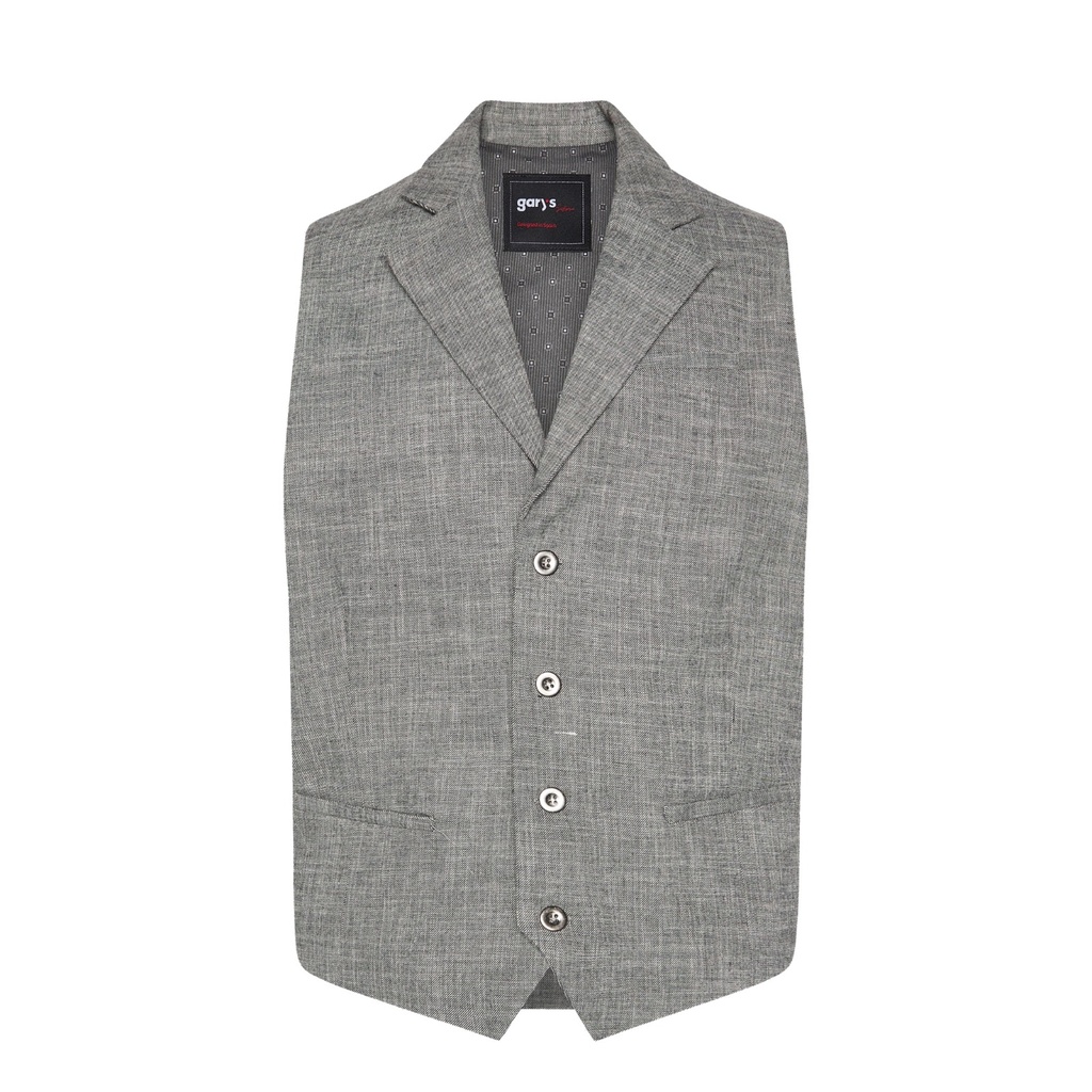 Gilet homme revers cheviot – Gary's 950003