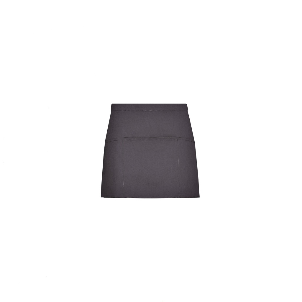 Tablier court avec poches sergé polyester 30X60 cm – Gary's 120600