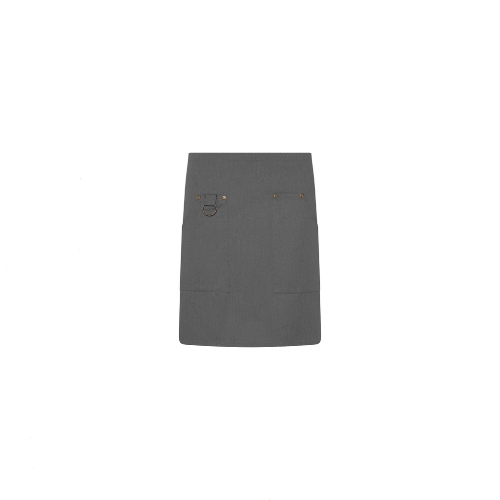Tablier court Rivets sergé recyclé 50X74 cm – Gary's 100049