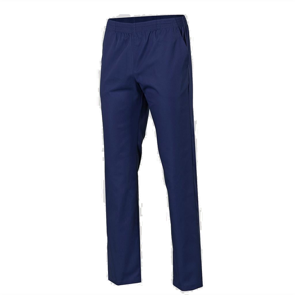 Pantalon médical sergé blanc poches taille élastiquée – Gary's 711101