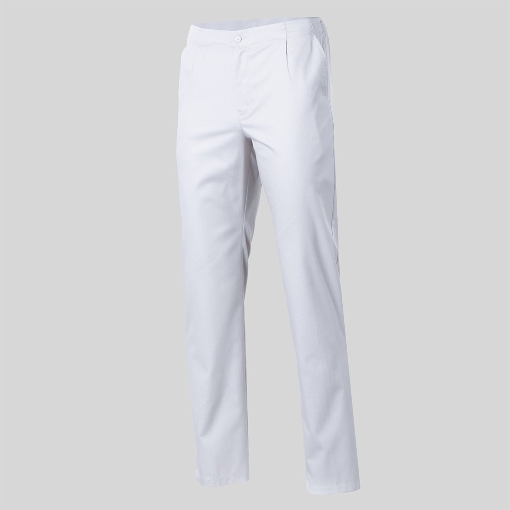 Pantalon médical sergé blanc poches – Gary's 772000
