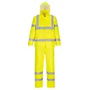 Ensemble de pluie enroulable Haute Visibilité 