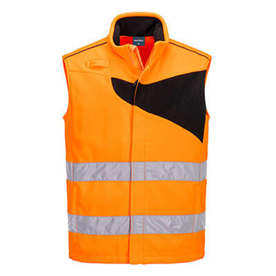 Gilet sans manches polaire haute visibilité PW2