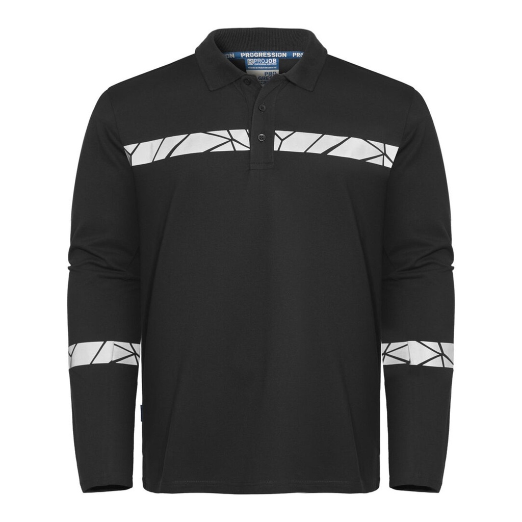Polo piqué longues manches Progression – ProJob 647004