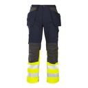 Pantalon avec renforts et poches flottantes haute visibilité EN ISO 20471 classe 1 – ProJob 646522