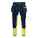 Pantalon avec poches flottantes haute visibilité EN ISO 20471 classe 1 – ProJob 646540