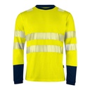 T-shirt longues manches haute visibilité EN ISO 20471 classe 3/2 – ProJob 646014