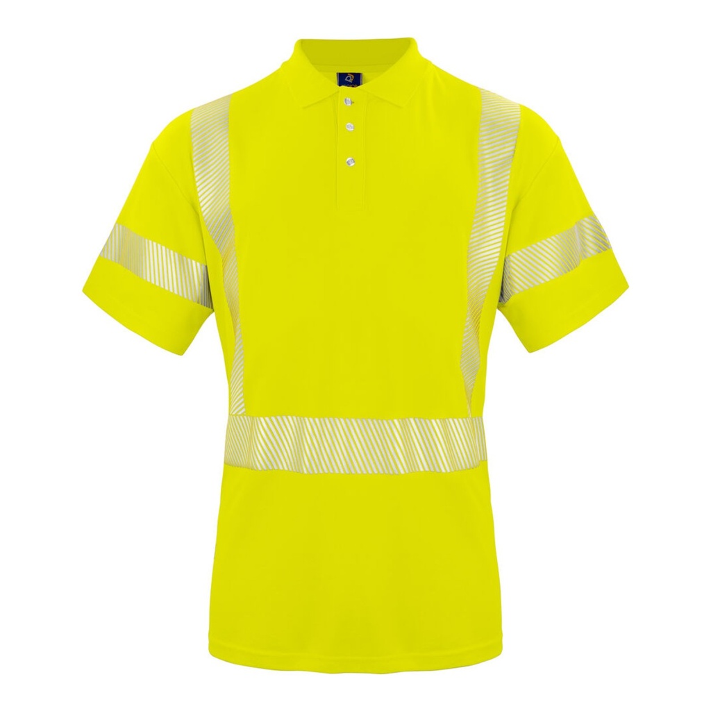 Polo piqué haute visibilité EN ISO 20471 classe 3/2 – ProJob 646015