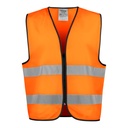 Gilet de sécurité avec zip haute visibilité EN ISO 20471 classe 2 – ProJob 646709