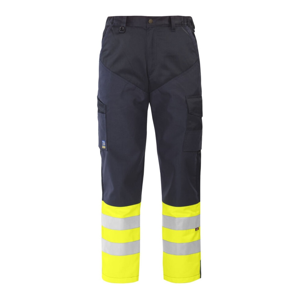 Pantalon avec renforts genoux et cuisses haute visibilité EN ISO 20471 classe 1 – ProJob 646507