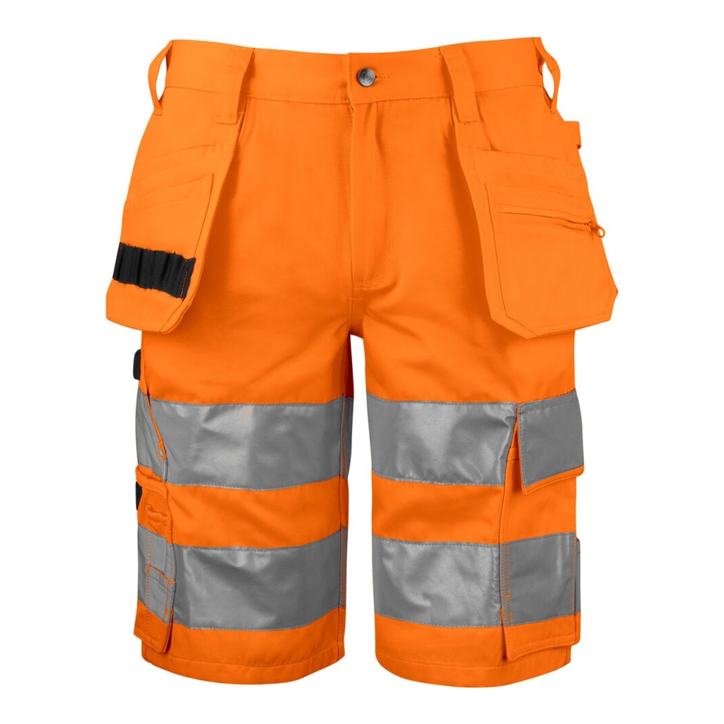 Short de travail avec poches flottantes haute visibilité EN ISO 20471 classe 2 coupe moderne – ProJob 646535