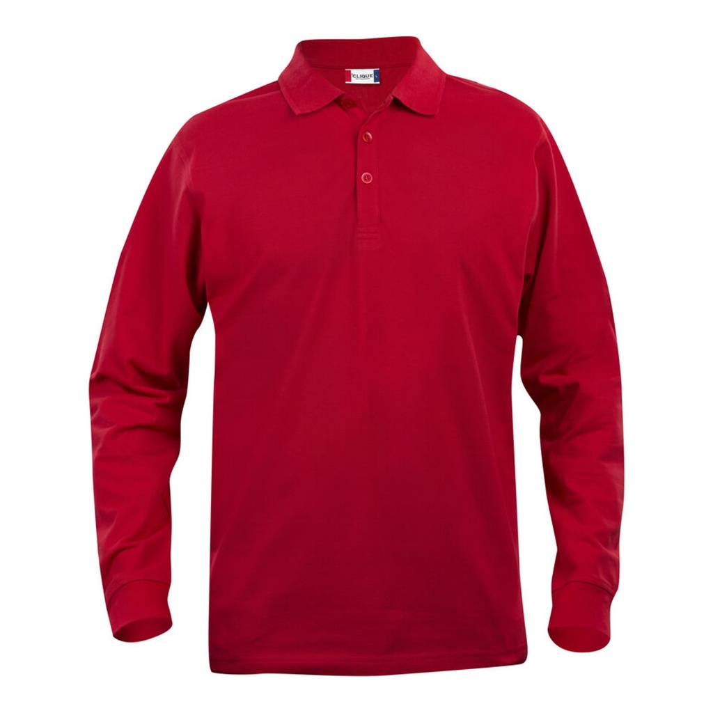 Polo manches longues Classic Lincoln homme – Clique 028245
