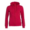 Sweat zippé à capuche Basic femme – Clique 021035